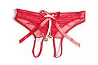 Open panty with Santa Bells, plus size